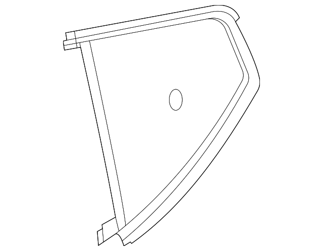 Glass Assy-Rear Door Part