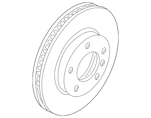 Brake Rotor - BMW (34-11-6-864-047)