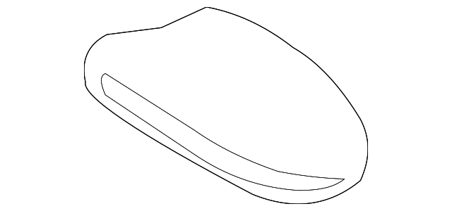 Cover-Mirror Body,Lh