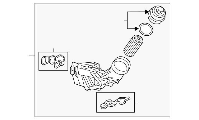 Mahle Oil Cooler & Filter Housing 11428596283 for BMW X3 2018-2019 B48