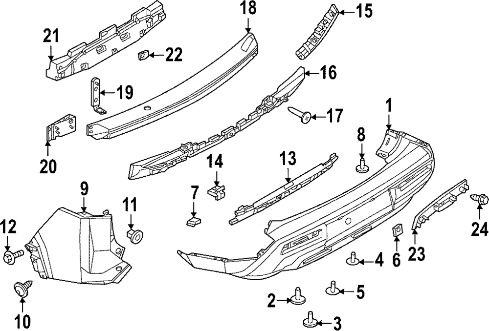 Absorber-Energy,Rear Bump