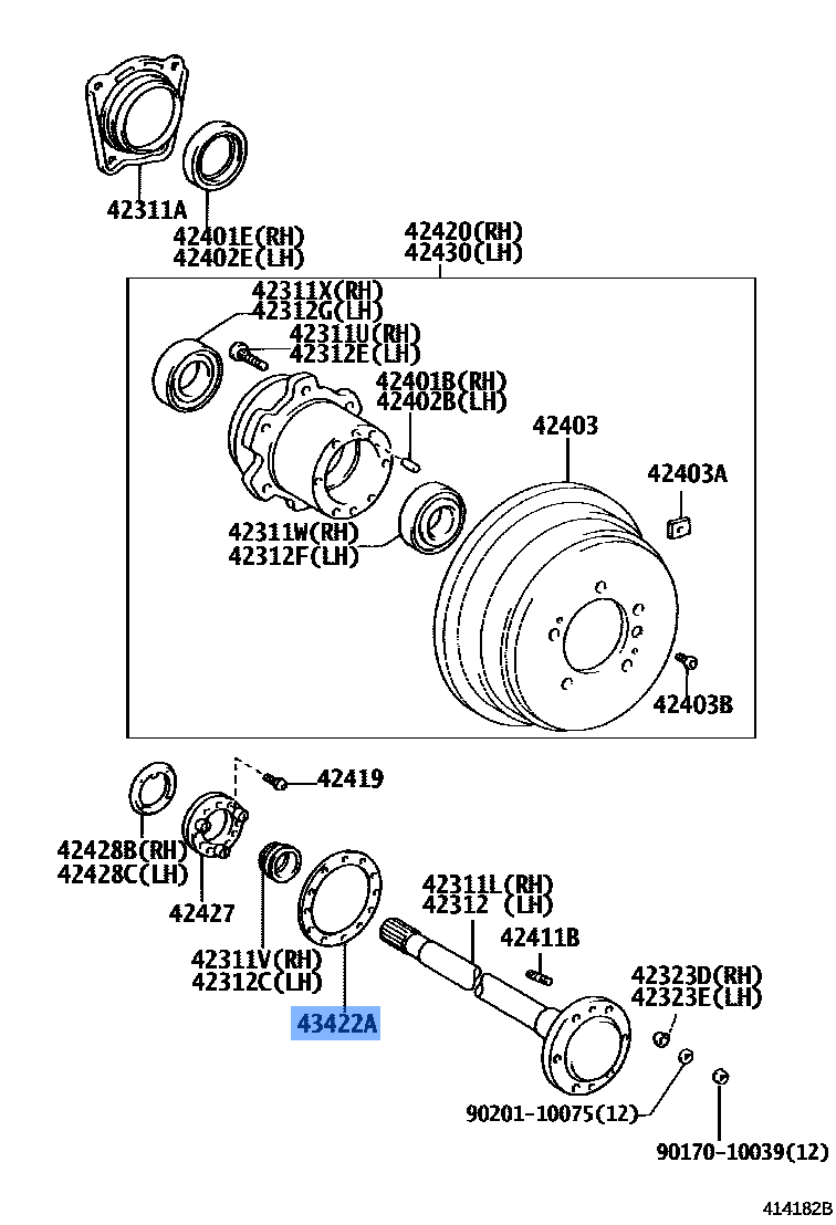 Gasket Fr Axle Shaft