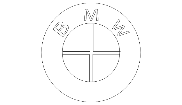 BMW X5 E70 Rear Trunk Lid Chrome Badge Emblem 51147157696