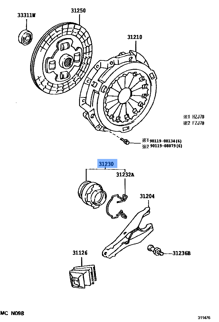 Clutch Bearing