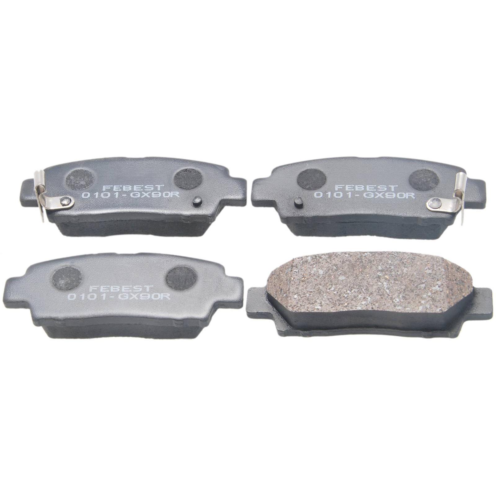 pad kit, disc brake, rear