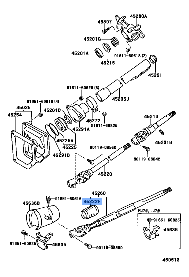Cover Steering Gear