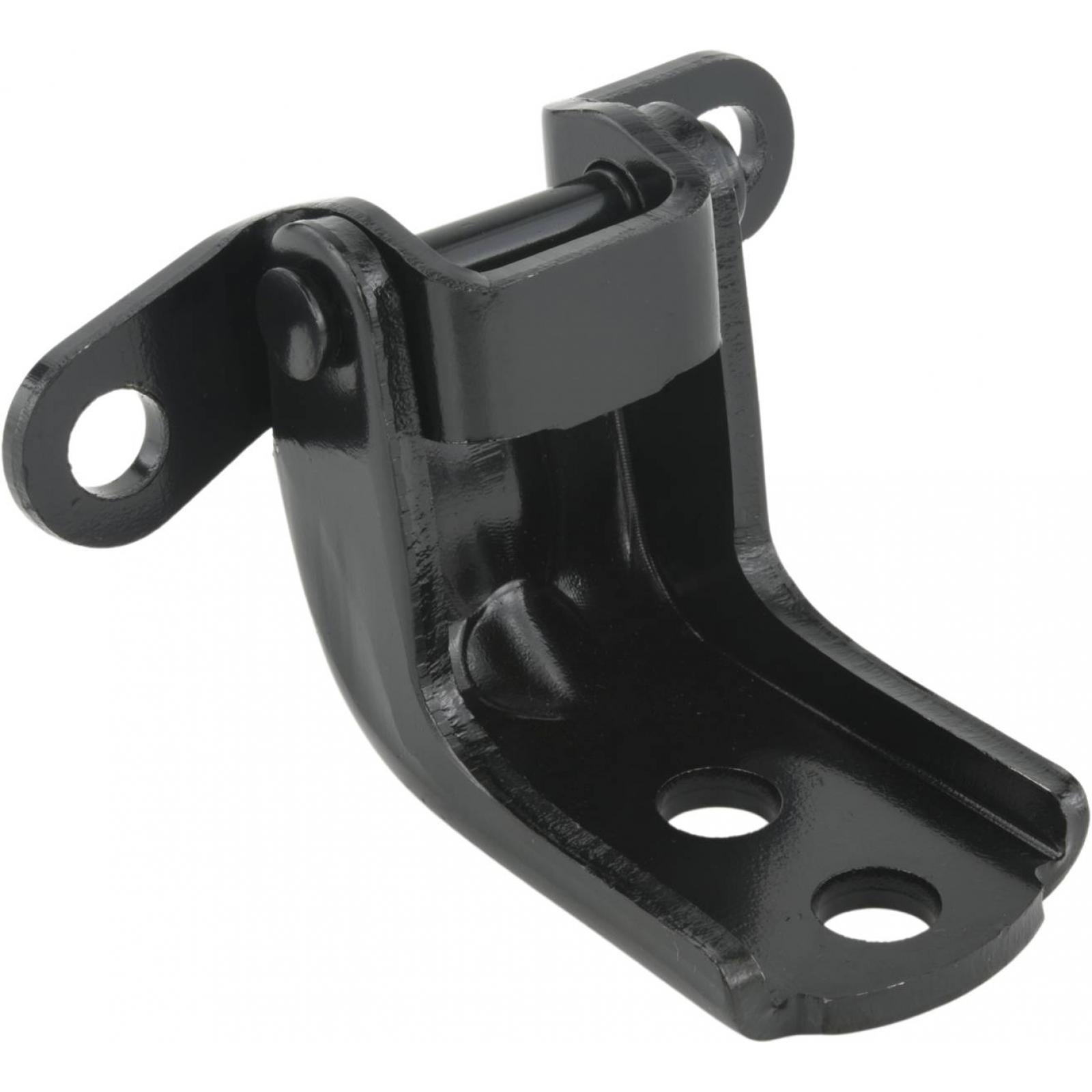 Front left door upper hinge