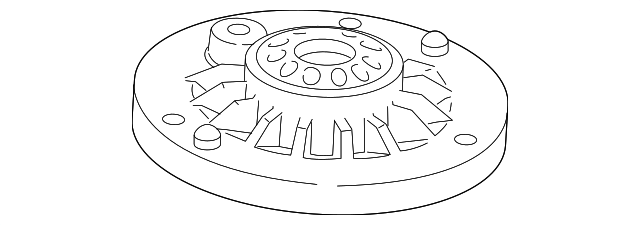 LEMFOERDER Front Strut Mount - BMW X3 (F25) X4 (F26) with EDC