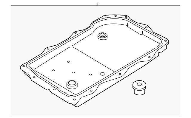 URO Premium Transmission Oil Pan - BMW (E82, E88, E90, E92, E93, F06, F10, F12, F13, F80, F82, F83, F87, Z4) - Replaces OEM Plastic Pan with Aluminum for Enhanced Cooling - 28108070791PRM