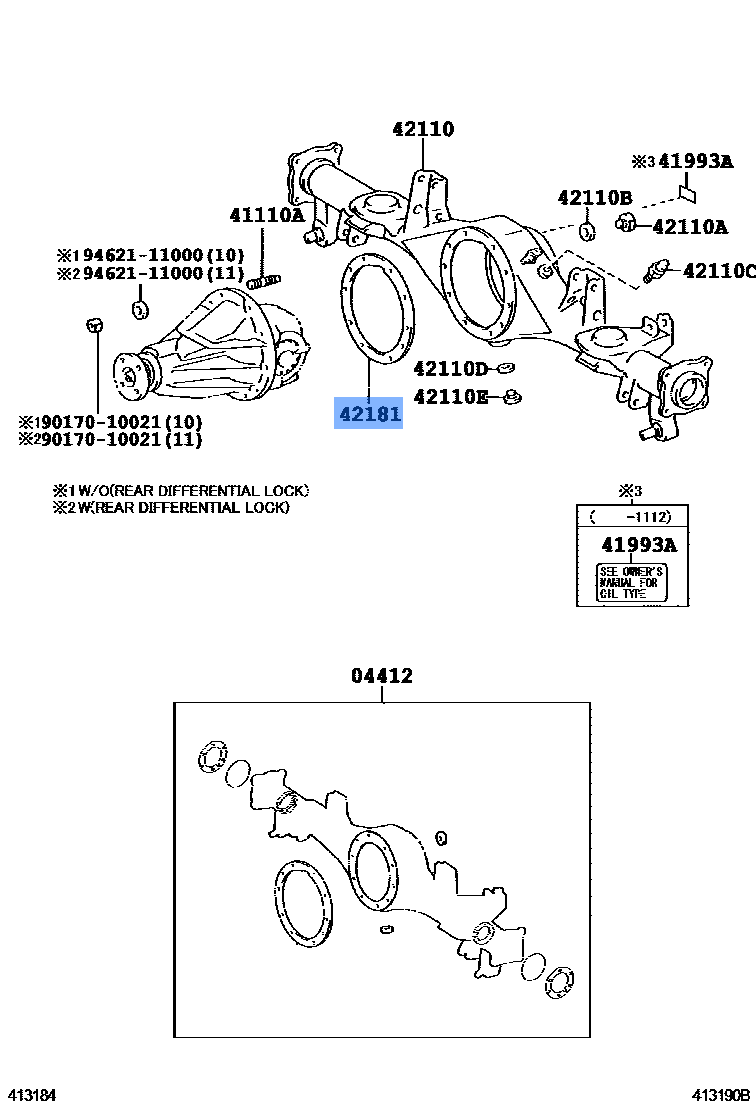 Gasket Differential