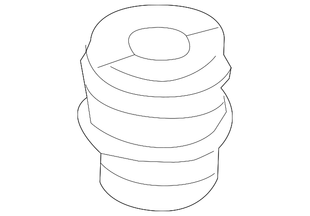 Genuine BMW Suspension Strut Bumper Front 31336858241