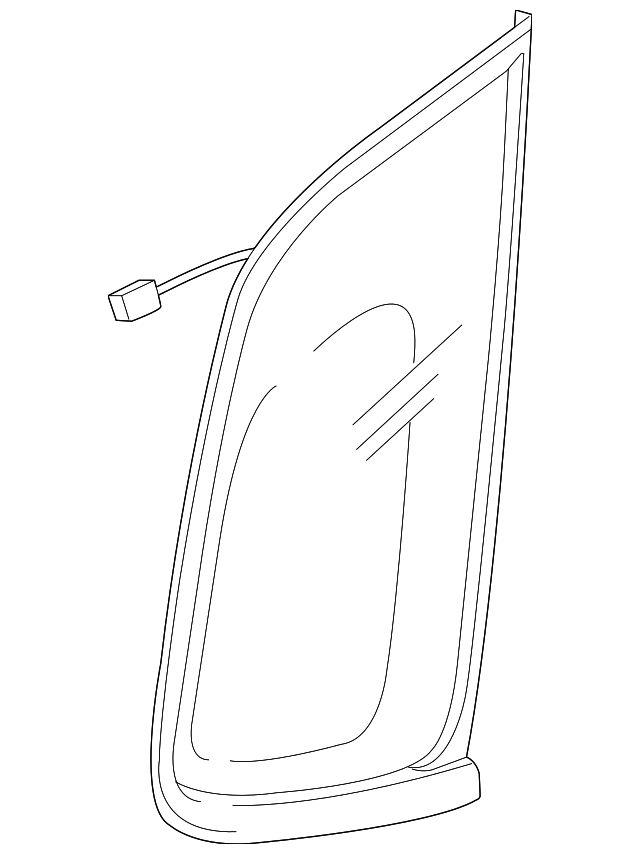Glass (L) Door-Frt