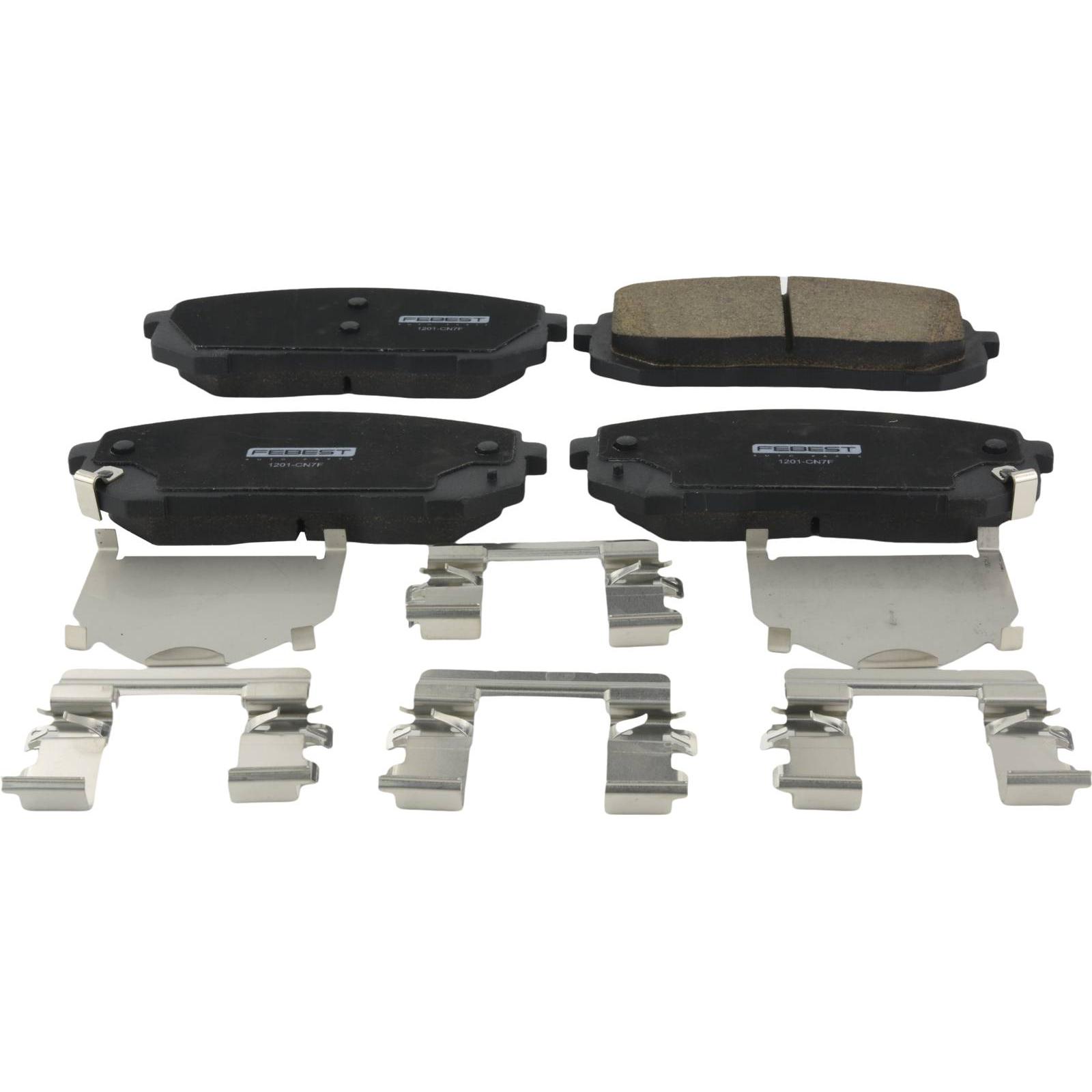 pad kit, disc brake, front - kit