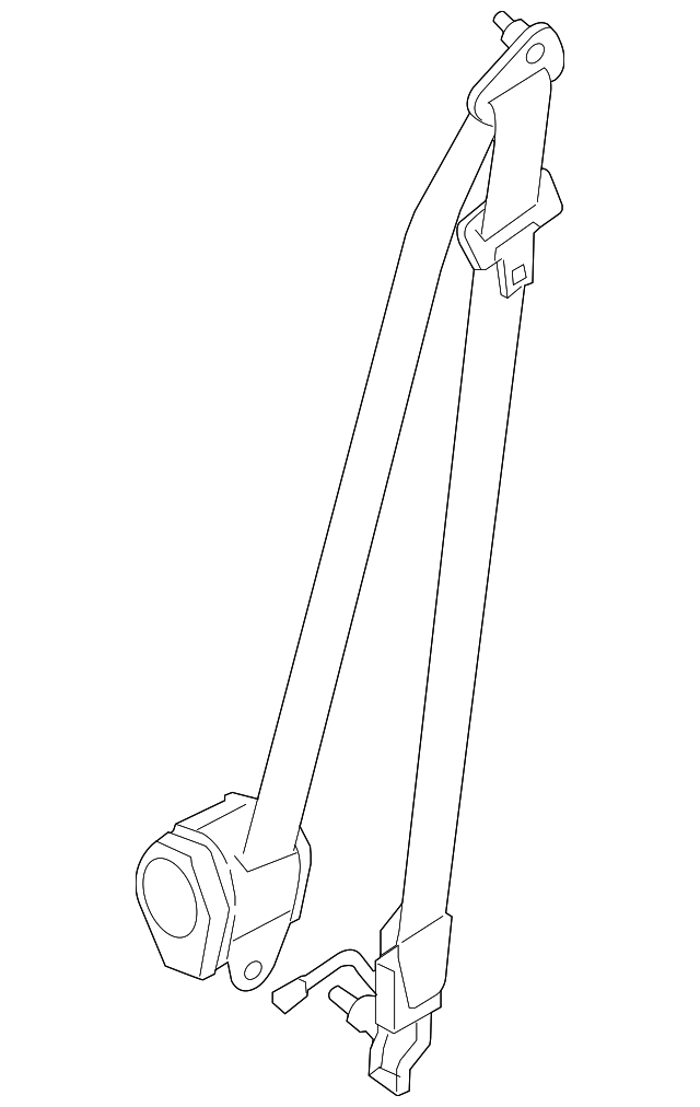 Belt Assy-Tongue, Pretens