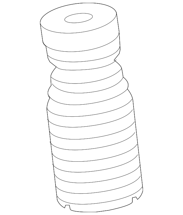 BMW X3 X4 F25 F26 OEM Rear Strut Shock Bump Stop Boot Pair